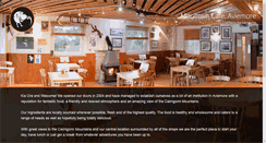 Desktop Screenshot of mountaincafe-aviemore.co.uk